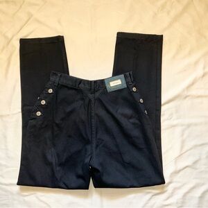 Vintage Lawman Black No Back Pockets Jeans Size 7/8